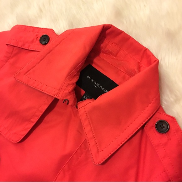 Banana Republic Double Breasted Trench Coat - Picture 4 of 5